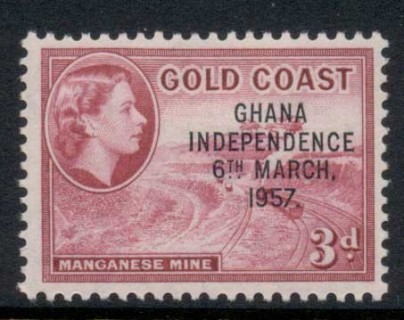 Ghana-1957-QEII-Pictorial-Opt-on-Gold-Coast-3d-MLH