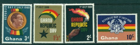 Ghana-1960-Declaration-of-the-Republic-MH-Lot27575