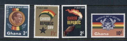 Ghana-1960-Republic-Day-MUH