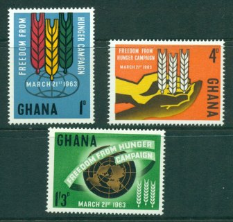 Ghana-1963-Freedom-from-Hunger-MUH-Lot27599