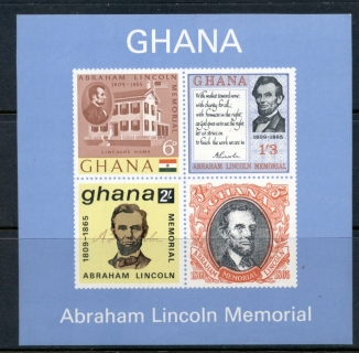 Ghana-1965-Abraham-Lincoln-MS-MUH