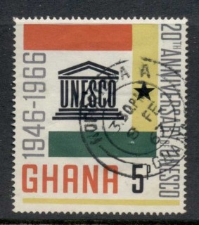 Ghana-1966-UNESCO-20th-Anniversary-5d-FU