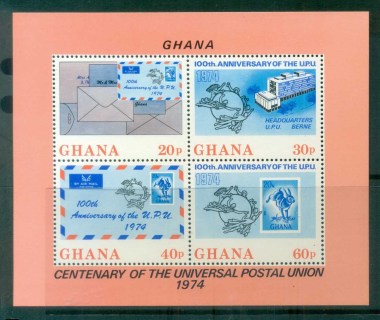 Ghana-1974-Centenary-of-UPU-MS-MUH-lot76334