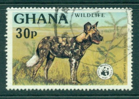 Ghana-1977-WWF-Hyena-FU-Lot27679