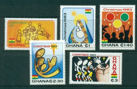 Ghana-1983-Xmas-MUH-Lot27713