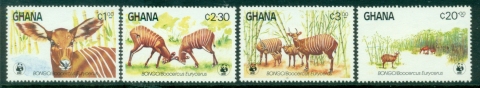 Ghana-1984-WWF-Endangered-Antelopes-MUH