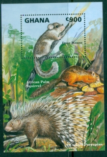 Ghana-1993-Wild-Animals-MS-MUH