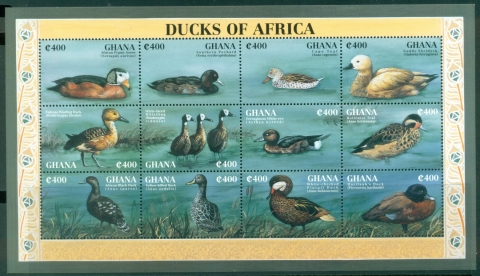 Ghana-1995-Birds-Ducks-MS-MUH_1