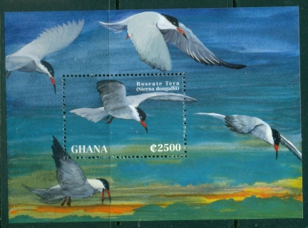 Ghana-1995-Birds-Sea-Birds-MS-MUH