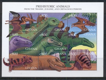 Ghana-1999-Prehistoric-Animals