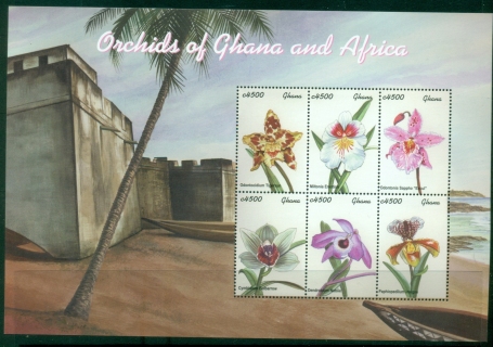 Ghana-2001-Flowers-Orchids-of-Ghana-Africa-MS-MUH_1