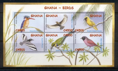 Ghana-2002-Birds-sheetlet-MUH