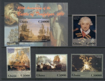 Ghana-2005-Battle-of-Trafalgar-Bicentenary