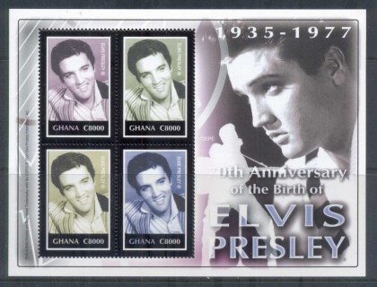 Ghana-2005-Elvis-Presley-70th-Birthday-MS-MUH