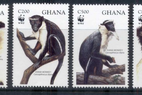 Ghana-1994 WWF Diana Monkey