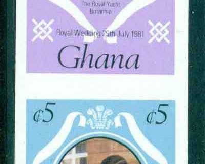 Ghana-1981 Royal Wedding Charles & Diana