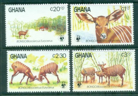 Ghana 1984 WWF Bongo