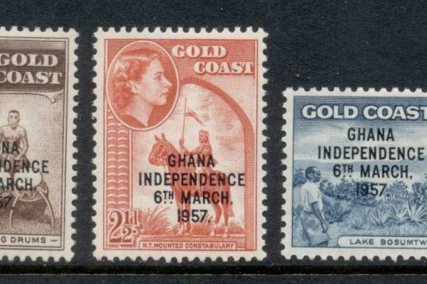 Ghana-1958-QEII-Pictorials-Opt-New-Values-MLH