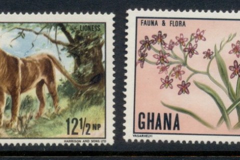 Ghana-1970-Flowers-Wildlife-MUH