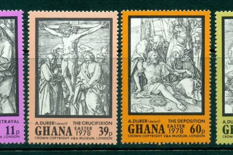 Ghana-1978-Easter-Durer-paintings-MUH-Lot27681