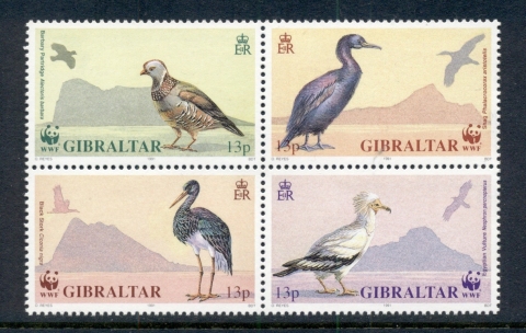 Gibraltar-1991 Birds of Gibraltar