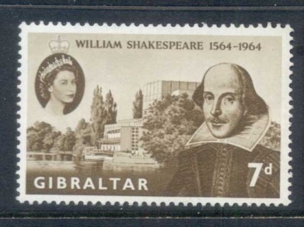 Gibraltar-1964-Shakespeare-400th-Birth-Anniversary-MLH