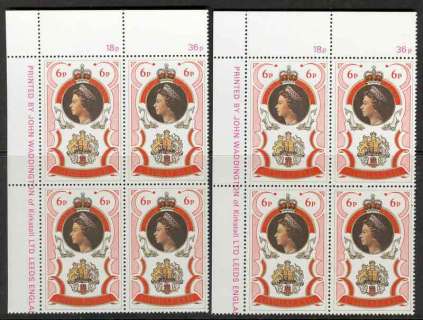 Gibraltar-1977 QEII Silver Jubilee 6d