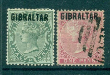 Gibraltar-1886-1-2d-1d-opt-on-Bermuda-MH-FU-Lot20624