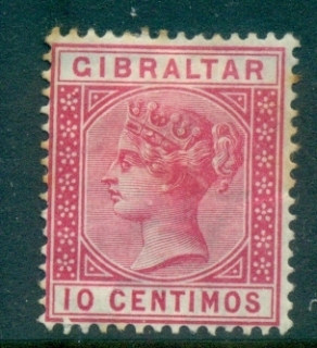 Gibraltar-1889-95-QV-Portrait-10c-heavy-tone-spots-MLH