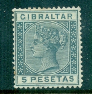 Gibraltar-1889-95-QV-Portrait-5pe-tone-spots-MLH