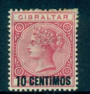 Gibraltar-1889-QV-Portrait-Opt-10-Centimos-on-1d-MLH