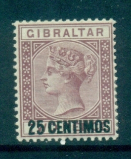 Gibraltar-1889-QV-Portrait-Opt-25-Centimos-on-2d-tones-MLH