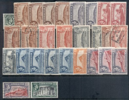 Gibraltar-1930s-on-Assorted-Oddments-MLH-FU