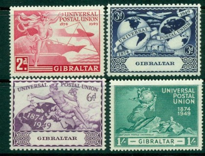 Gibraltar-1949-UPU-75th-Anniversary-MH-Lot20641