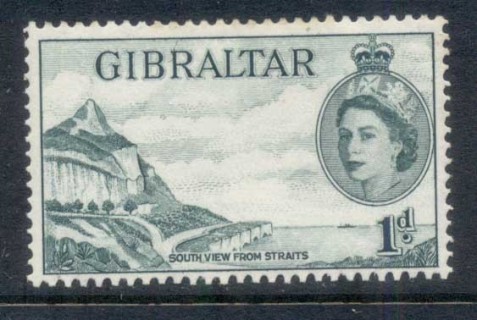 Gibraltar-1953-QEII-Pictoriuals