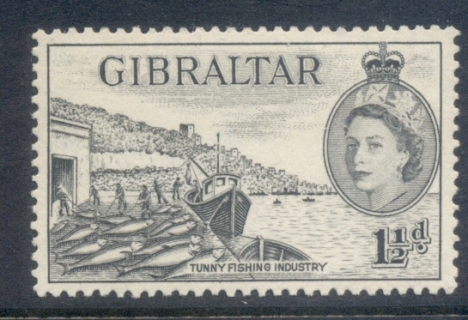 Gibraltar-1953-QEII-Pictoriuals_1