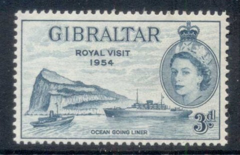 Gibraltar-1954-Royal-Visit