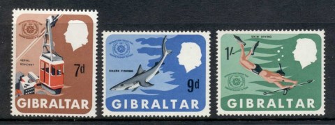 Gibraltar-1967-International-Tourist-year-MUH