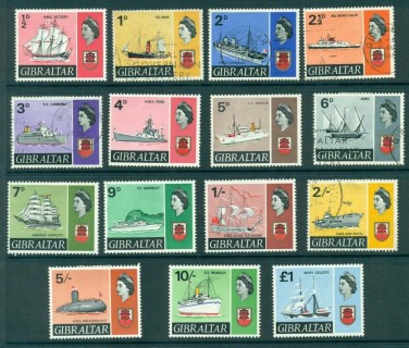 Gibraltar-1967-Ships-Defins-FU-MH-Lot20658