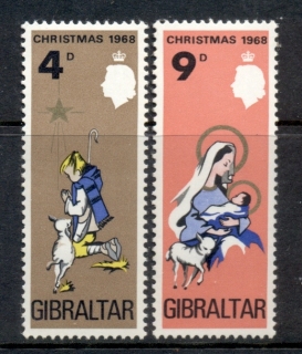 Gibraltar-1968-Xmas-MUH