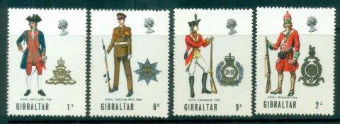 Gibraltar-1969-Uniforms-MUH-lot79976