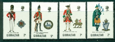 Gibraltar-1970-Military-Uniforms-MH-Lot20671