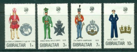 Gibraltar-1972-Military-Uniforms-MH-Lot20678