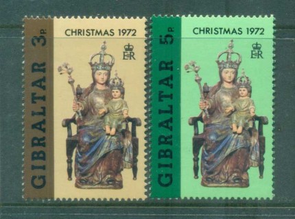 Gibraltar-1972-Xmas-MUH-lot79979