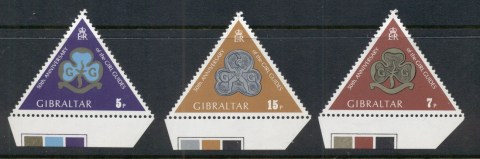 Gibraltar-1975-Girl-Guides-50th-Anniversary-MUH