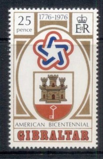 Gibraltar-1976-USA-Bicentenary-MUH