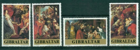 Gibraltar-1977-Xmas-MH-Lot20696