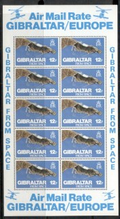 Gibraltar-1978-Gibraltar-from-Space-sheetlet-MUH