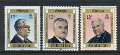 Gibraltar-1980-Eurtopa-MUH