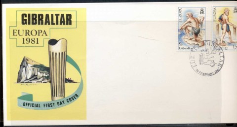 Gibraltar-1981-Europa-Folklore-FDC